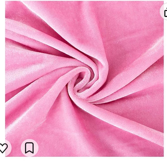 Mannequin Dress Form Fabric Covers (Pink Velvet) - Picture 5 of 9